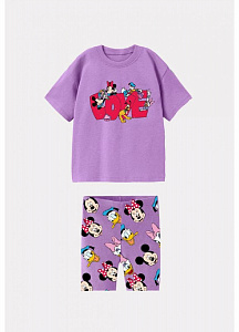 Костюм (футболка, лосини) Minnie Mouse (Минни Маус) ET32112