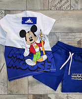 Комплект (футболка, шорты) Mickey Mouse (Микки Маус) TRW198712 (134/140)