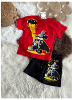 Комплект (футболка, шорти) Mickey Mouse (Микки Маус) TRW178711 (122/128)
