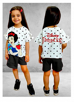 Комплект (футболка, шорти) Принцеси Діснея TRW356211