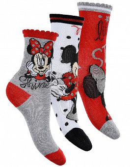 Носки 3 пары Minnie Mouse (Минни Маус) UE06012