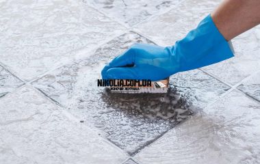 Как отмыть плитку и кафель: проверенные способы чистки плитки и кафеля, советы по уходу