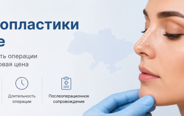 Цена ринопластики в Украине: от чего зависит стоимость операции